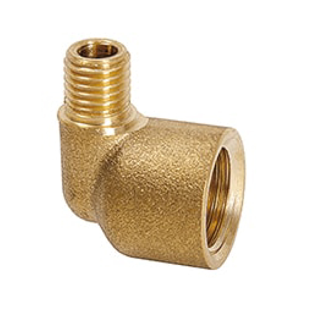 Đầu nối vuông 90° Perma 104829 Đồng thau Ren ngoài M8x1 x Ren trong G1/4