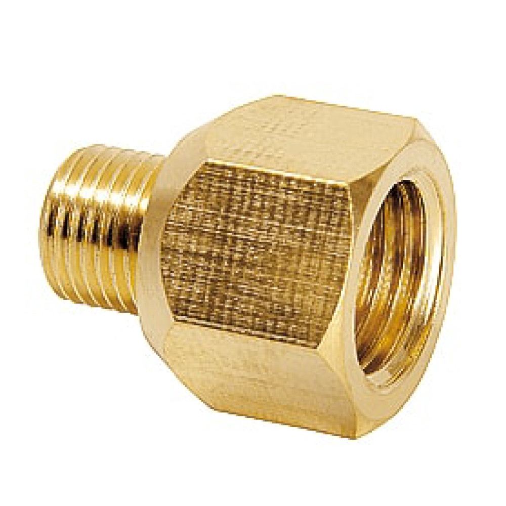 Perma 104840 Đầu nối giảm bậc đồng thau M10x1 ren ngoài x G1/4 ren trong