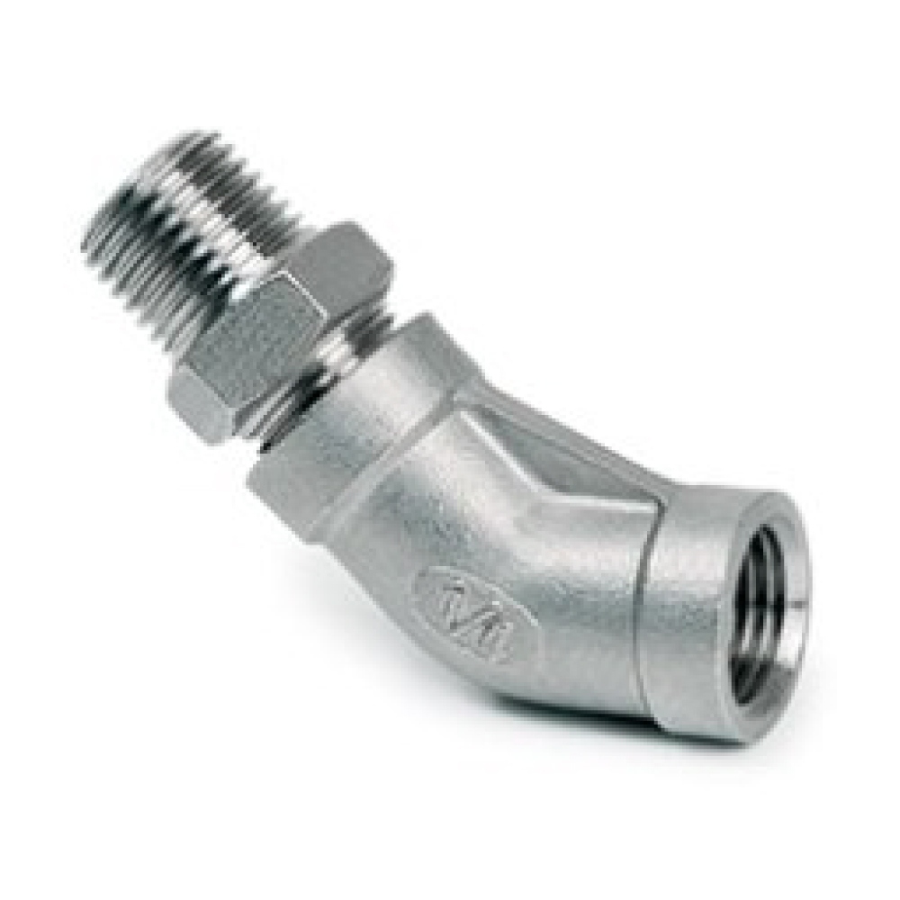Đầu nối khuỷu Perma 104873 góc 45 độ, thép không gỉ, ren ngoài R1/4 x ren trong Rp1/4