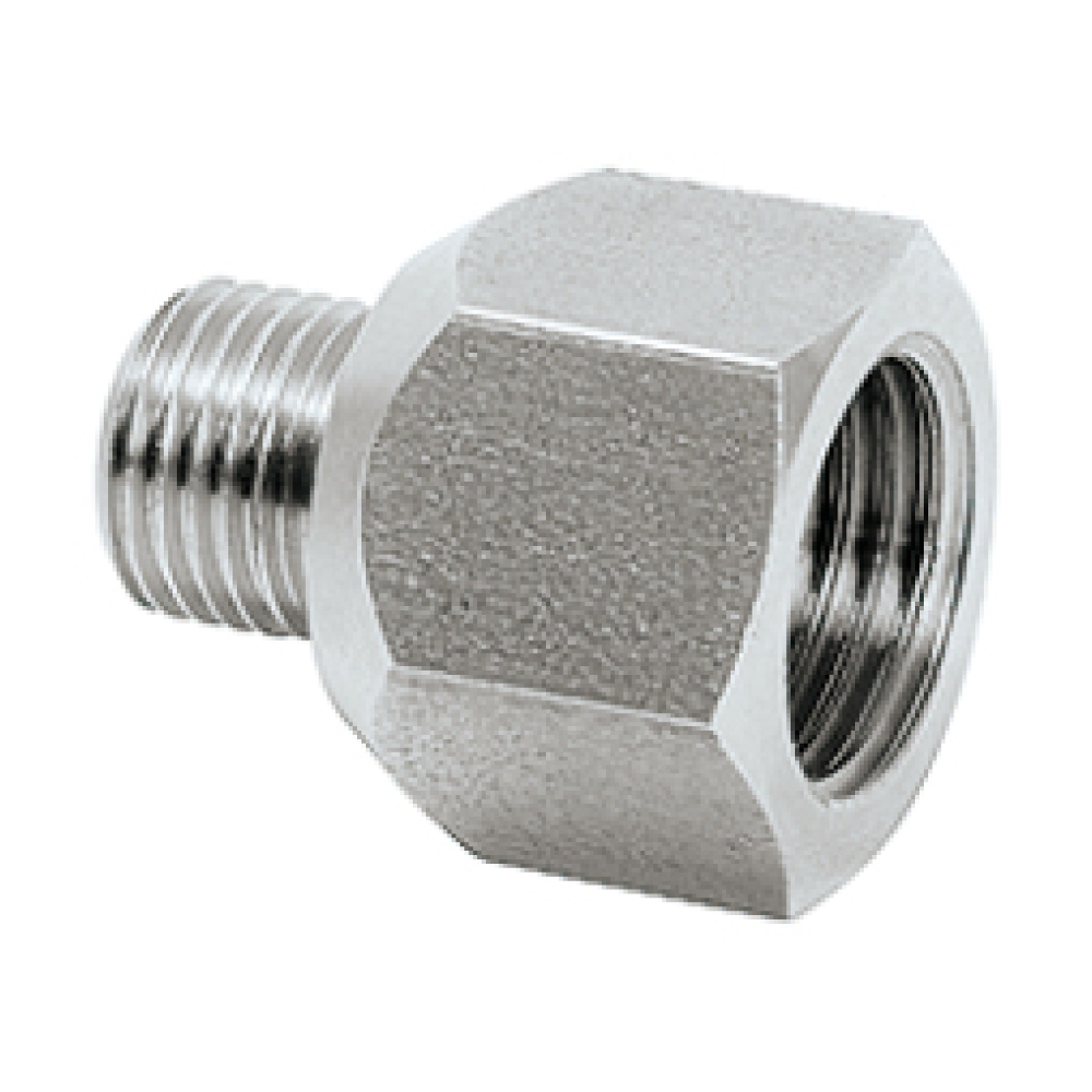 Đầu nối giảm Perma 104879 thép không gỉ ren ngoài M10 x ren trong G1/4