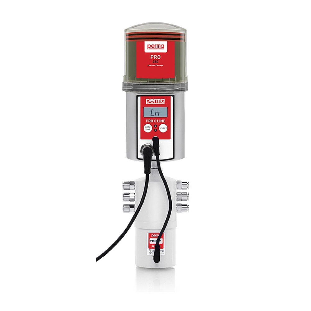 Hệ thống bôi trơn đa điểm Perma PRO C MP-6 với đầu nối 5 m