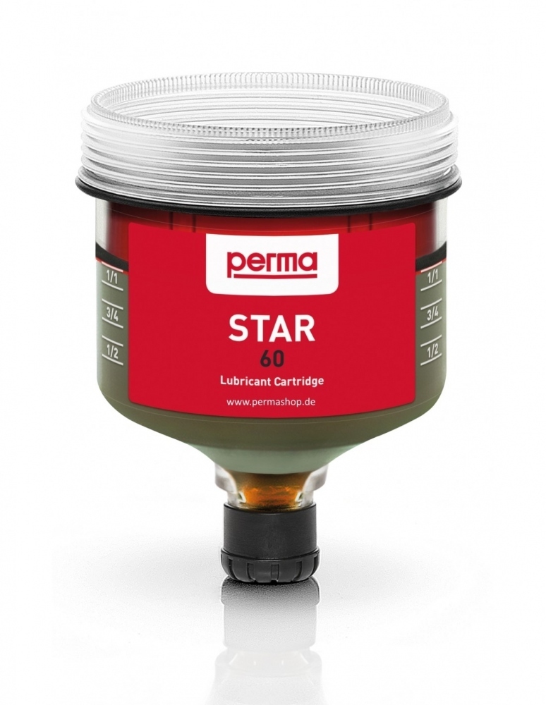 Thiết bị bơm mỡ tự động Perma 104172 STAR 60 chứa mỡ Klüberquiet BQH72-102