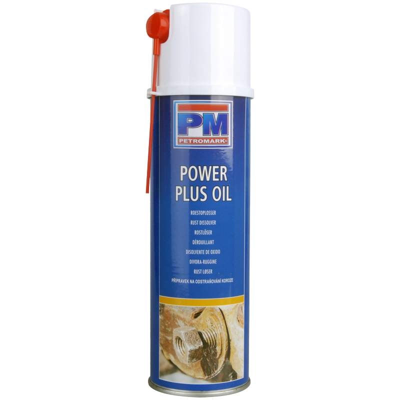 Bình xịt tẩy rỉ sét dầu nhờn Petromark 10206 Power Plus 500 ml