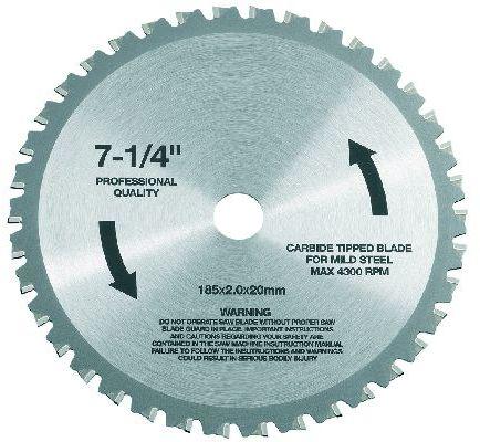 Lưỡi cưa hợp kim cắt thép FLEX 312.304, đường kính 185 x lỗ trục 20