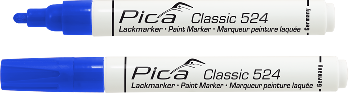 Bút đánh dấu công nghiệp Pica Classic 524 ngòi 2/4 mm