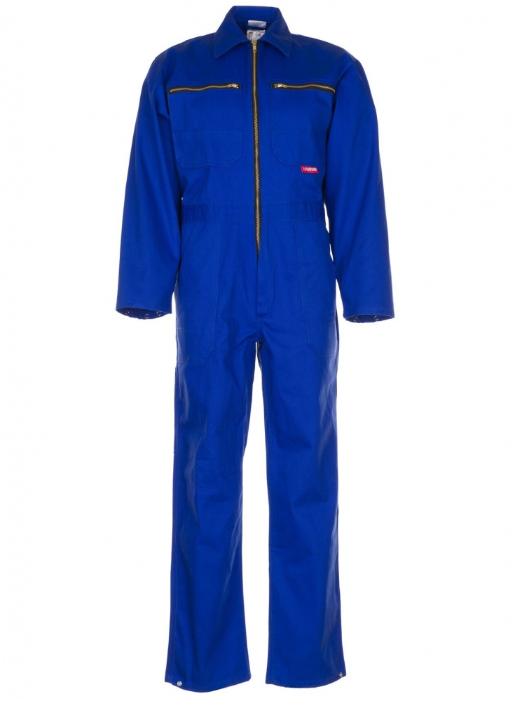 Quần áo bảo hộ lao động liền thân Planam BW290/0126 Rallye 100% cotton màu xanh dương quân đội