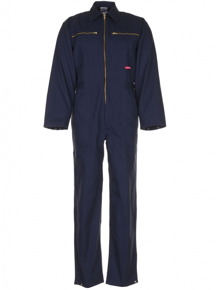 Quần áo bảo hộ lao động liền quần Planam BW290/0127 Rallye 100% cotton màu xanh navy