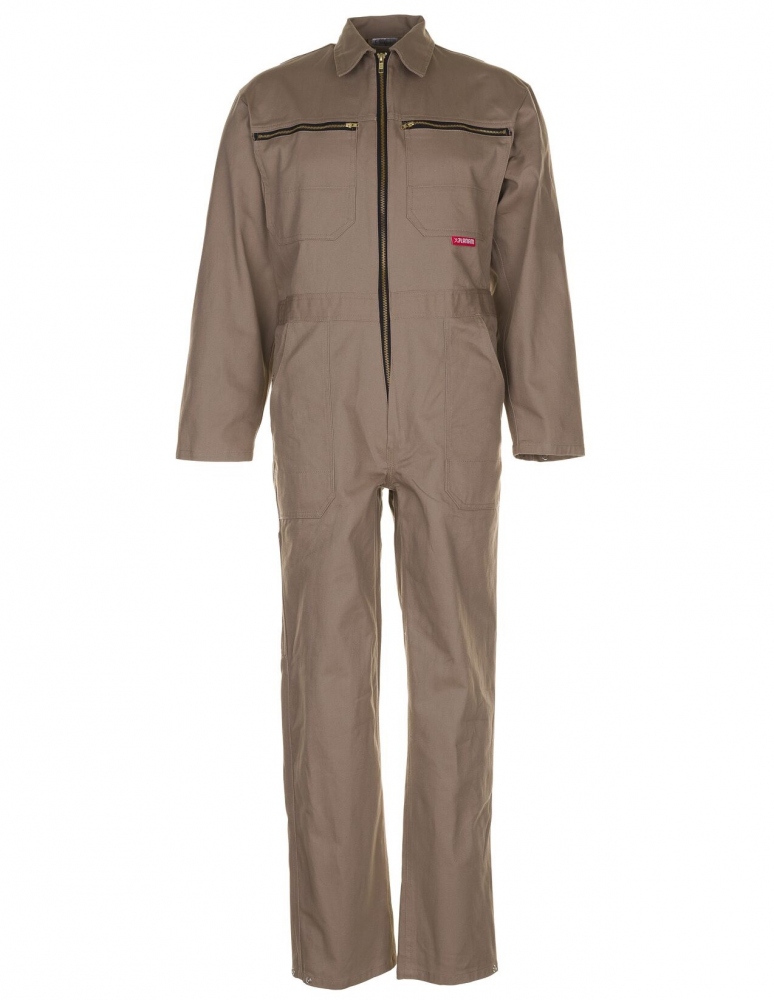 Quần áo bảo hộ lao động liền quần Planam BW290/0155 Rallye 100% cotton màu be