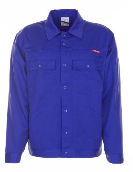 Áo khoác bảo hộ lao động Planam MG260/0810, dáng ôm, bền bỉ, màu xanh dương, size XS-3XL