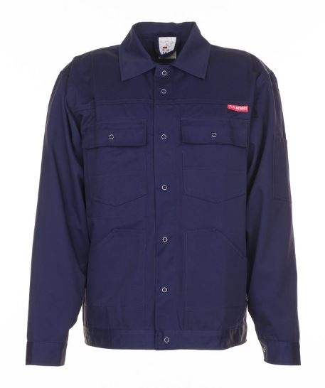 Áo khoác bảo hộ chiết eo bền bỉ Planam MG260/0814 màu xanh navy XS-3XL