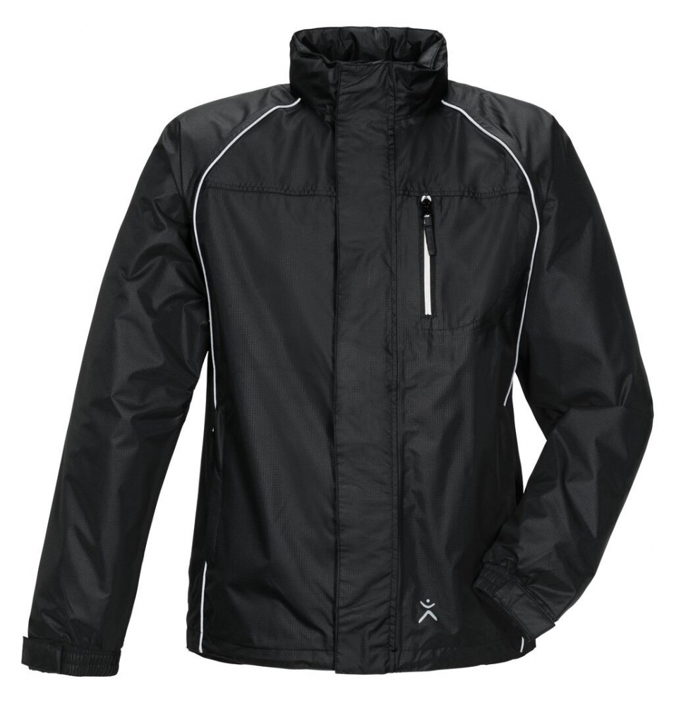 Áo khoác đi mưa thoáng khí và tiện dụng màu đen S-5XL Planam 1470 MONSUN