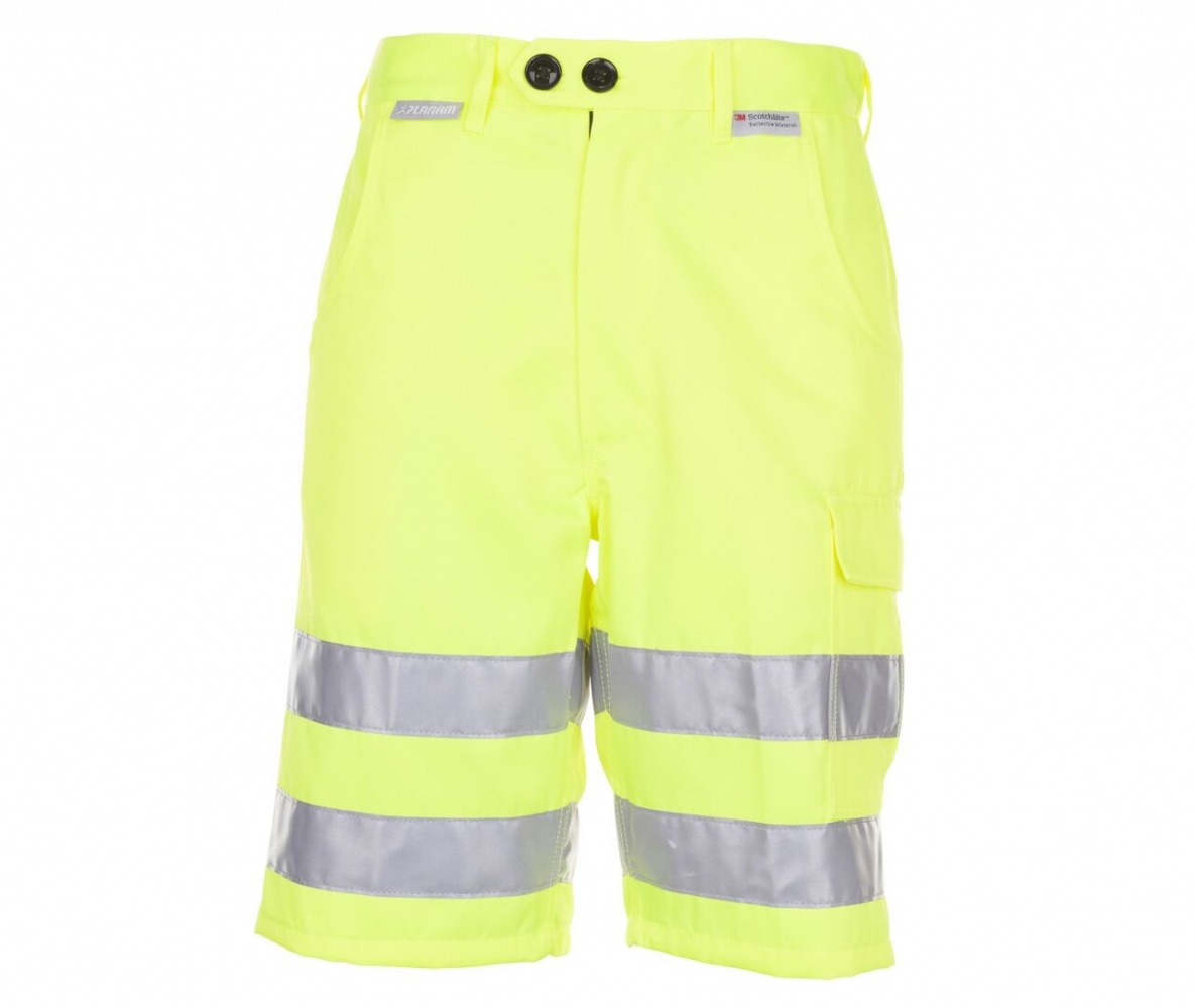Quần short bảo hộ lao động phản quang nam Planam 2014 màu vàng size S-4XL