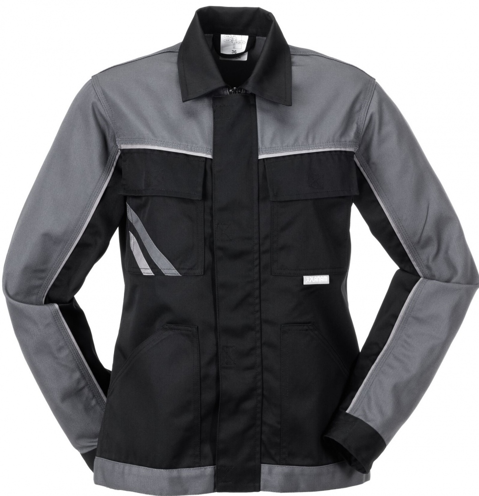 Áo khoác bảo hộ lao động thực dụng dành cho nữ Planam 2717 Highline - Màu Đen - Size XS-4XL