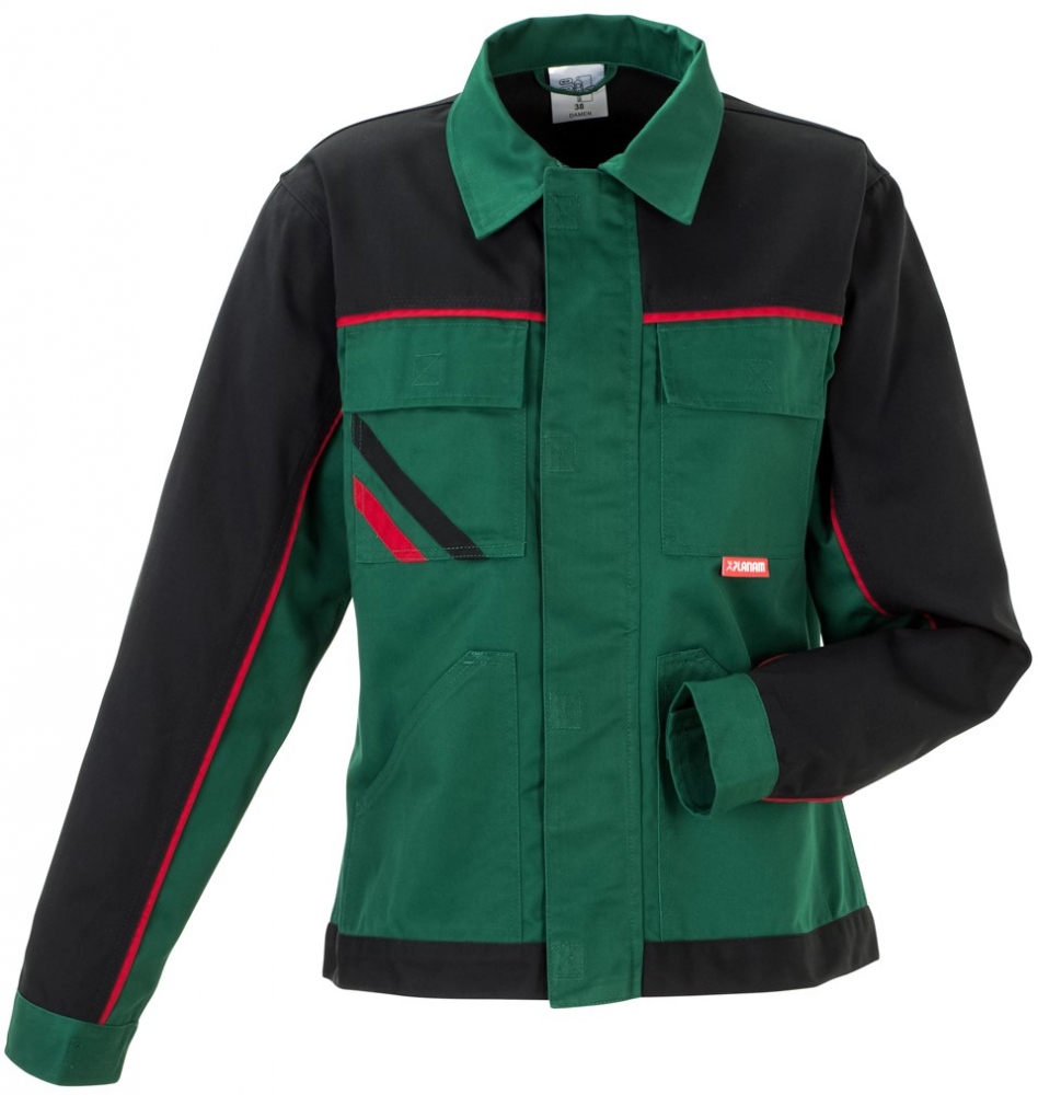 Áo khoác bảo hộ lao động thực dụng dành cho nữ Planam 2397 Highline - Màu Xanh lá - Size XS-4XL