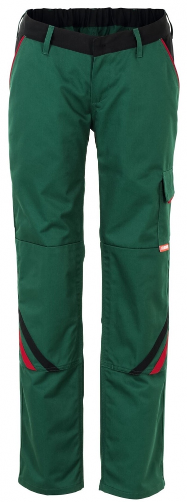 Quần bảo hộ lao động nữ Highline Planam 2398 tiện dụng màu xanh lá XS-4XL