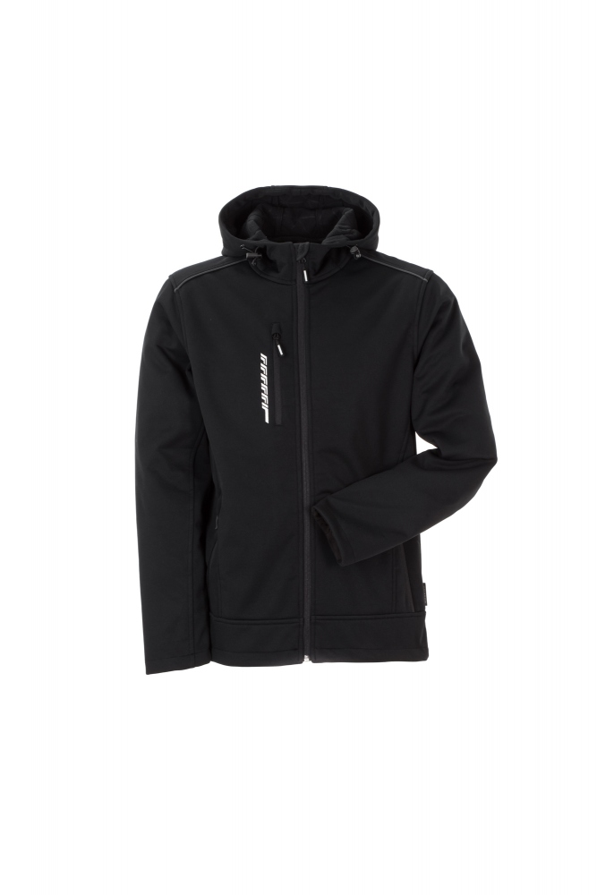 Áo khoác Softshell Planam 3355 Outdoor Hawk màu đen, kích cỡ XS - 4XL
