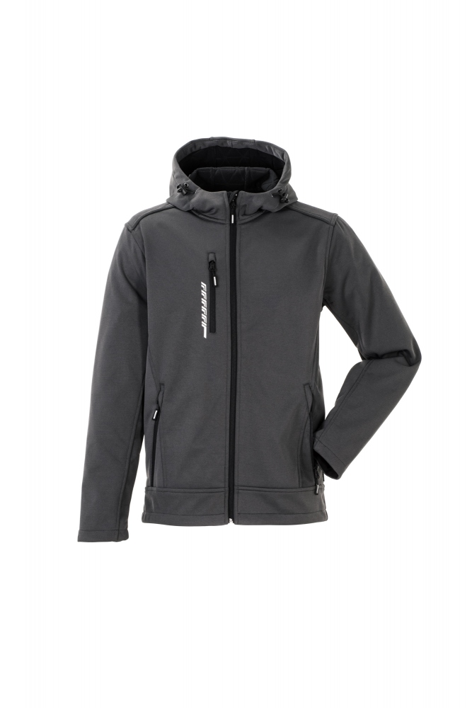 Áo khoác Softshell ngoài trời Planam 3357 Hawk màu xám than XS - 4XL
