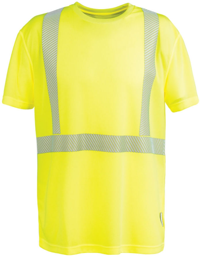 Áo thun phản quang EN 20471 Planam 5881 màu vàng XS–4XL