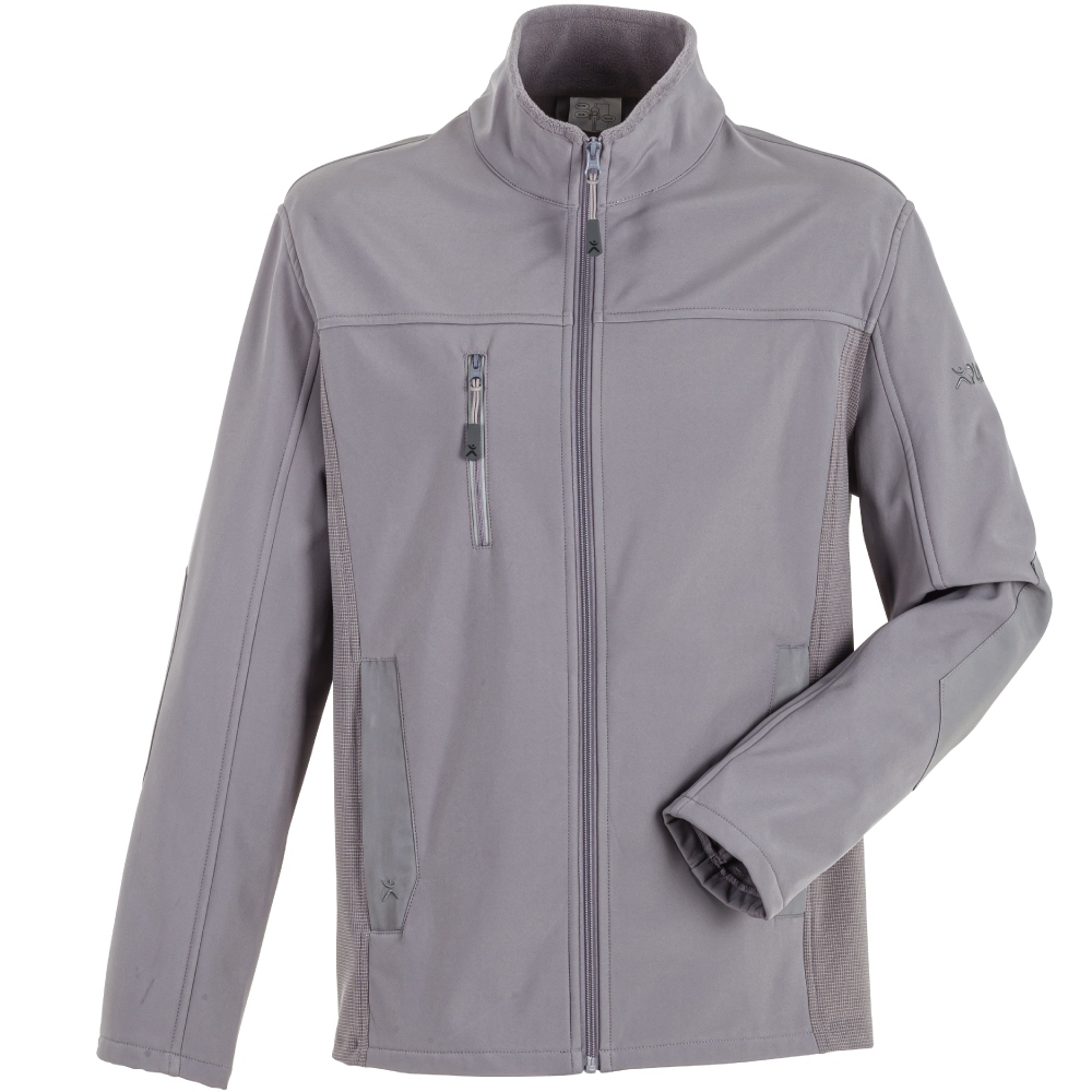Áo khoác Softshell nam Planam 6437 Norit Pure màu xám nhạt (lightgrey) size 24 - 110