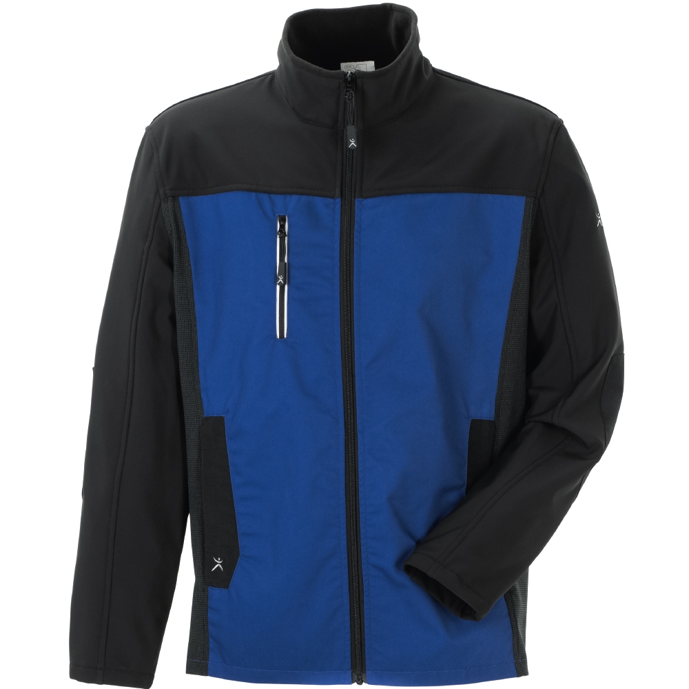 Áo khoác Softshell nam Planam 6502 Norit Màu xanh dương/đen Size 24 - 110