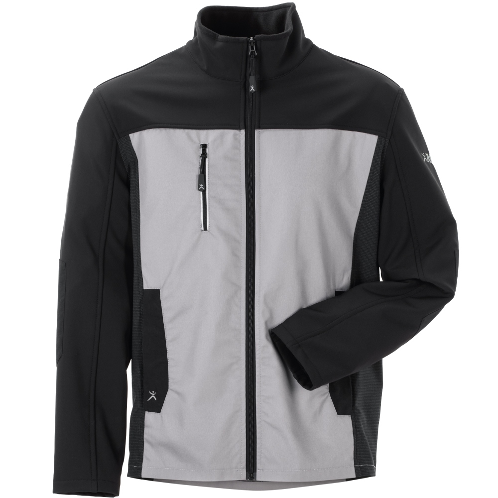 Áo khoác softshell nam Planam 6506 Norit màu xám nhạt/đen size 24 - 110