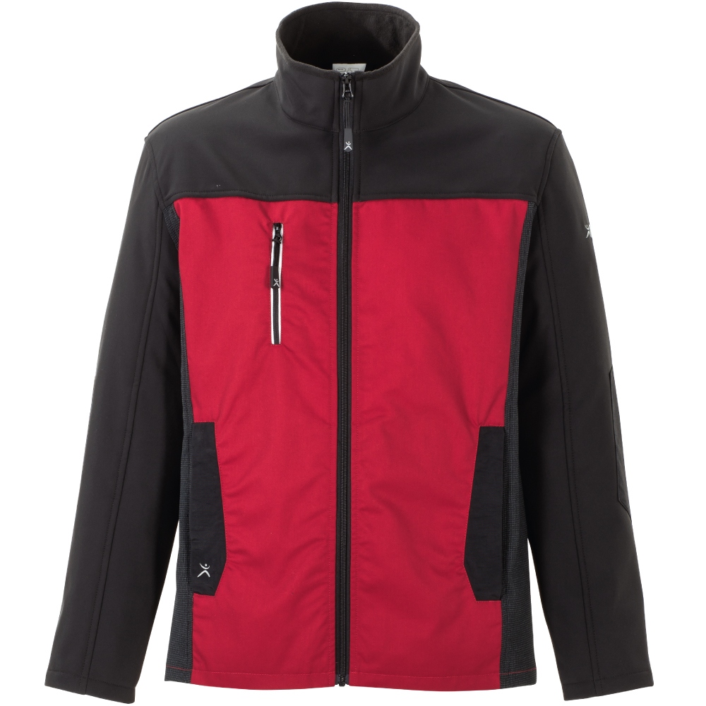 Áo khoác softshell nam Planam 6507 Norit đỏ/đen size 24 - 110