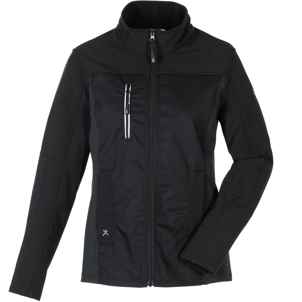 Áo khoác Softshell nữ Planam 6510 NORIT màu đen, kích cỡ 34 - 54