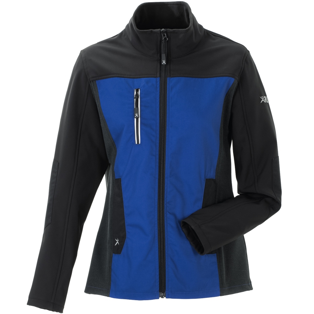 Áo khoác Softshell nữ Planam 6512 NORIT màu xanh hoàng gia/đen, kích cỡ 34 - 54