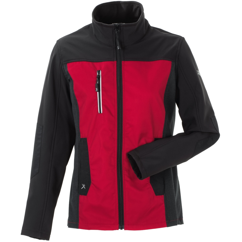 Áo khoác Softshell nữ Planam 6517 NORIT màu đỏ/đen, kích cỡ 34 - 54