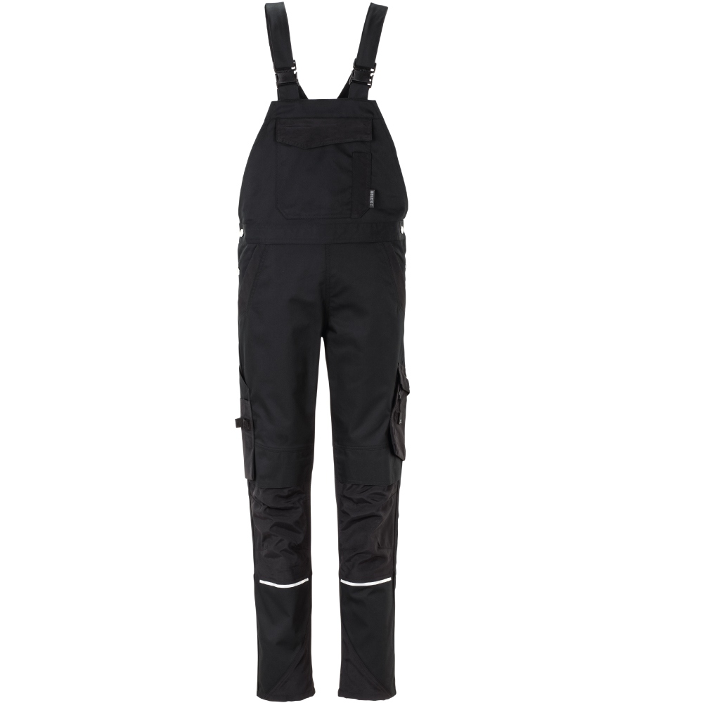 Quần yếm bảo hộ lao động nữ Planam 6530 Norit màu đen size 34 - 54