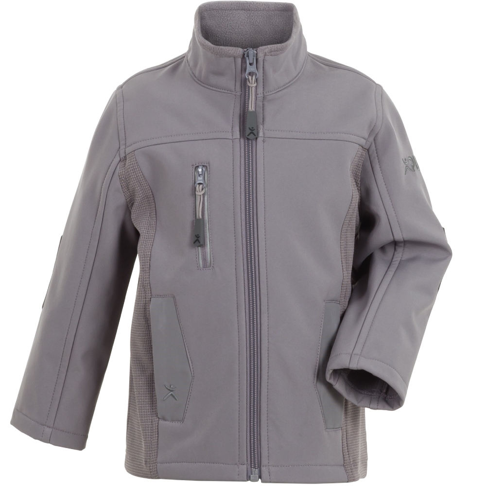 Áo khoác Softshell trẻ em Planam 6557 màu xám nhạt