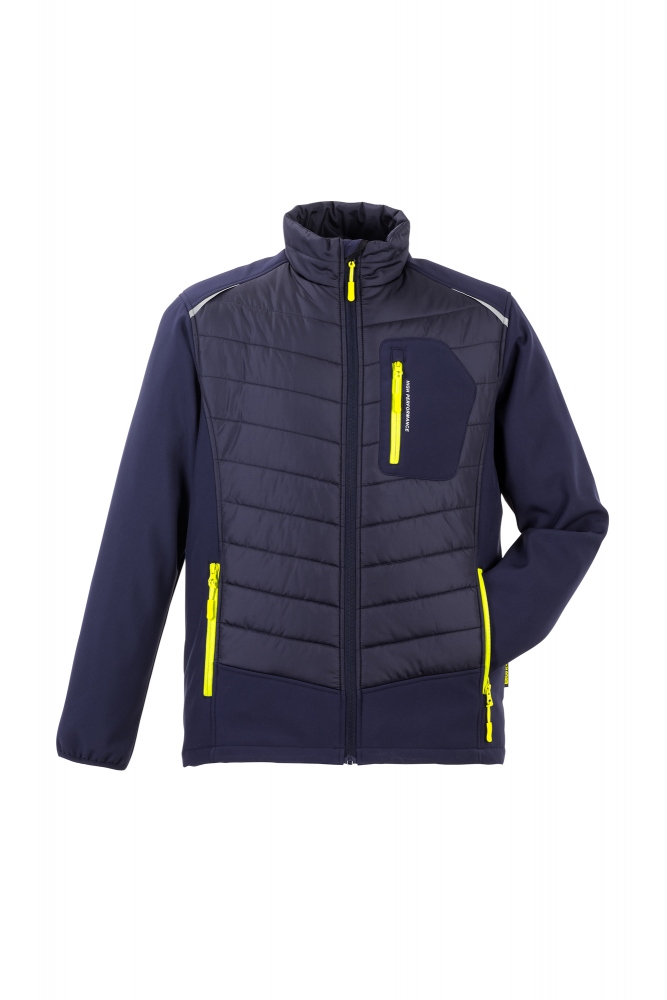 Áo khoác mùa đông nam Planam 6682 Stretchline màu xanh đen XS - 4XL