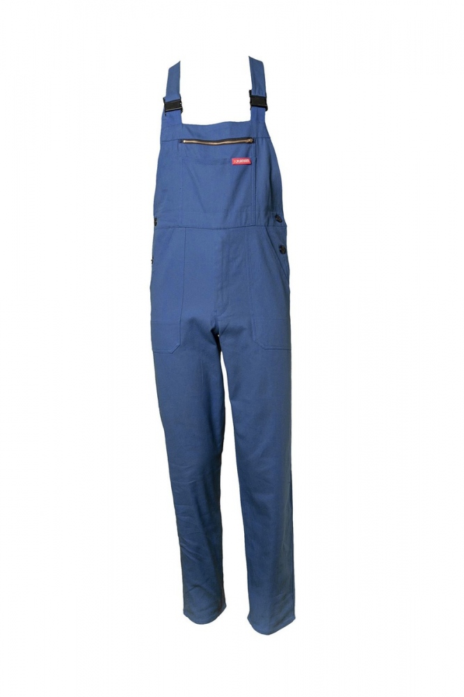 Quần yếm bảo hộ lao động Planam 0121/290 BW màu xanh Royal, size 42 và 44