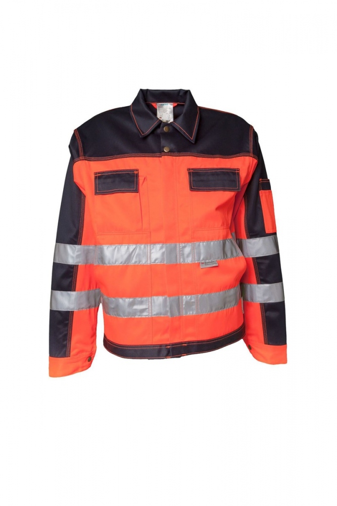 Áo khoác phản quang Planam 2006 cam/xanh navy size lớn