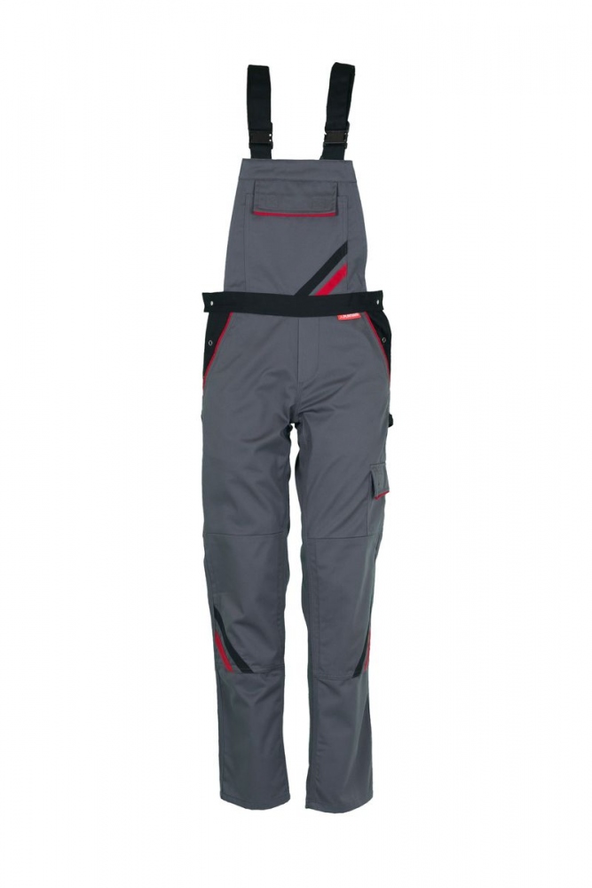 Quần yếm bảo hộ lao động nữ Planam 2339 HIGHLINE màu xám size 34 và 38