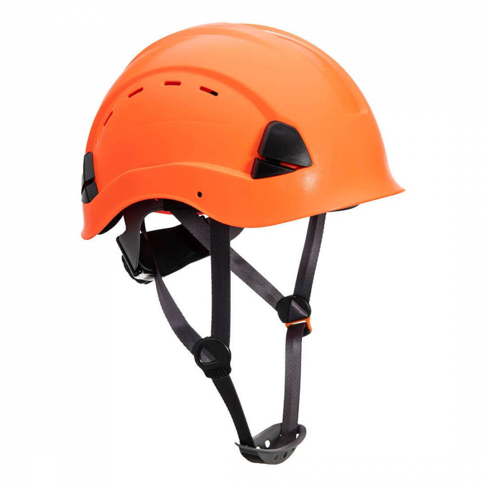 Bảo hộ lao động trên cao Endurance Mũ bảo hiểm thông gió màu cam Portwest PS63