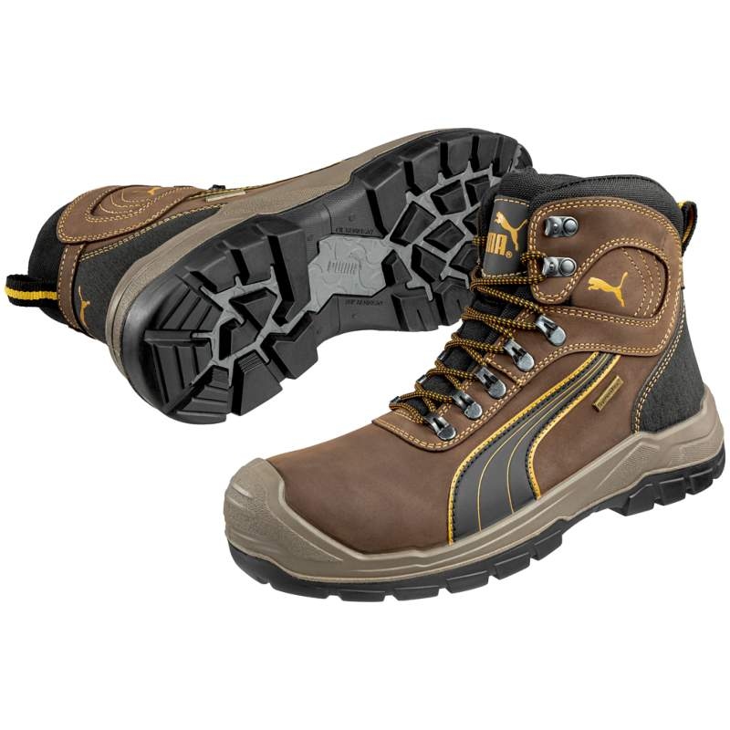 Giày bảo hộ Puma 630220 Sierra Nevada MID màu nâu S3 SRC