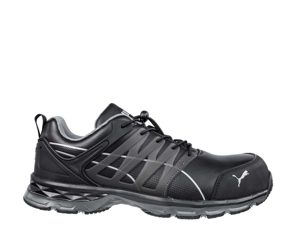 Giày bảo hộ PUMA 643840 VELOCITY 2.0 BLACK LOW tiêu chuẩn S3 ESD HRO SRC