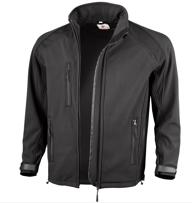 Áo khoác Softshell Qualitex 10204 màu đen