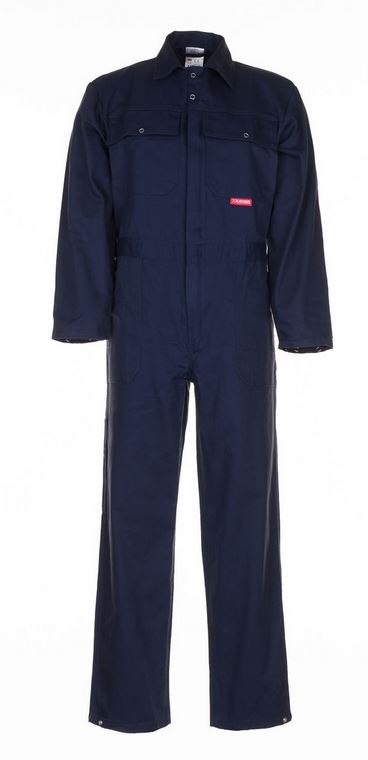 Quần áo bảo hộ lao động liền thân Planam BW270/1541 Rallye 100% cotton màu xanh navy cỡ XS-3XL
