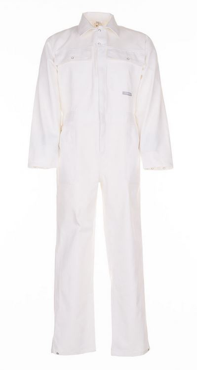 Quần áo bảo hộ liền thân Planam BW270/1542 Rallye 100% cotton màu trắng size XS-3XL