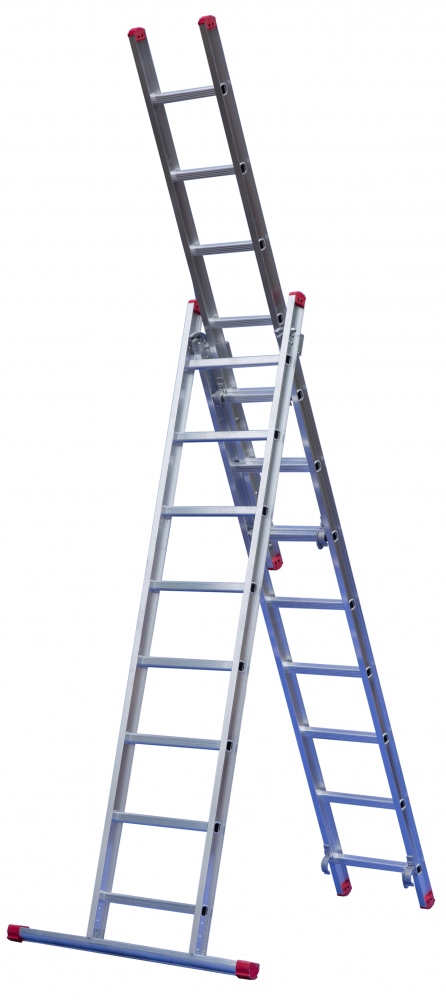 Thang rút 3 đoạn Rise-Tec® 8226 không dùng dây kéo, chiều dài tối đa 5,60 m