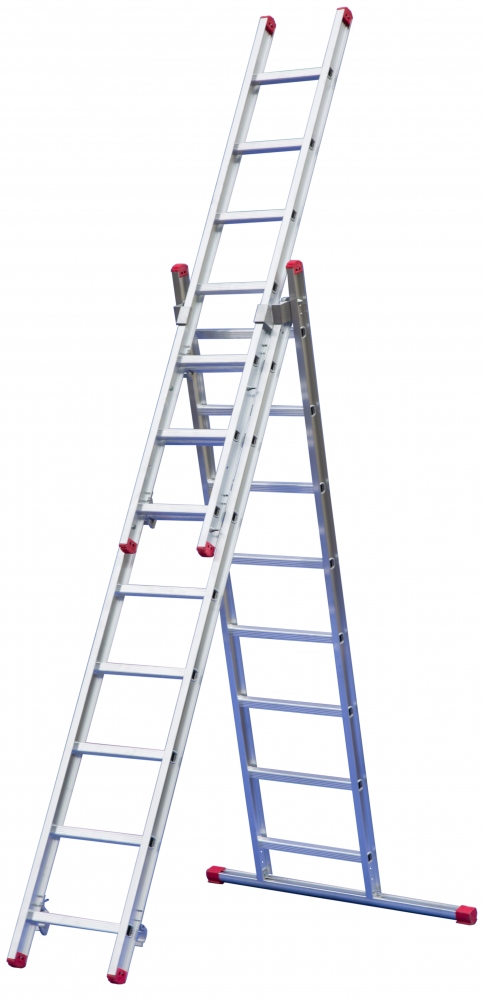 Thang rút 3 đoạn Rise-Tec® 8226 không dùng dây kéo, chiều dài tối đa 6,80 m