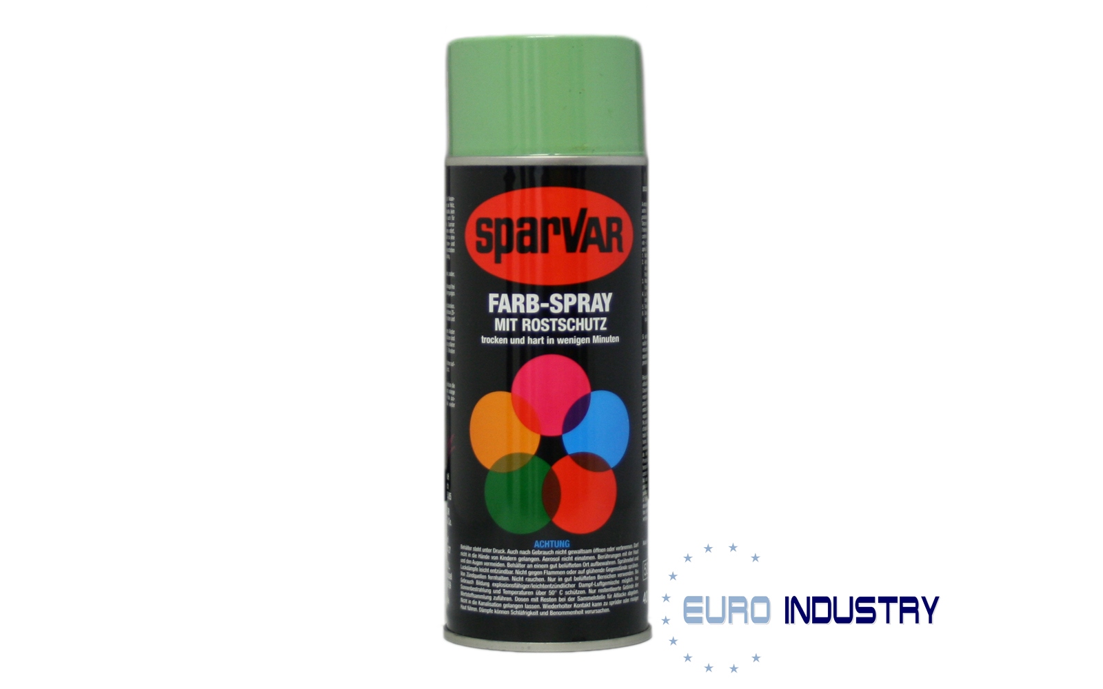 Sơn xịt acrylic dặm vá chất lượng cao Sparvar mã màu RAL - màu mờ - Bình xịt 400 ml