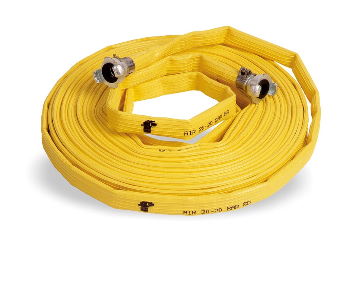 Tector 6912 AIR 20 Ống dẫn khí nén dẹt kèm đầu nối 19mm/20m