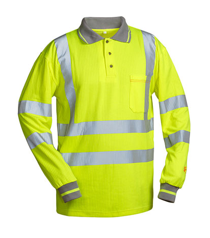 Áo polo phản quang dài tay Safestyle LUCA 22674