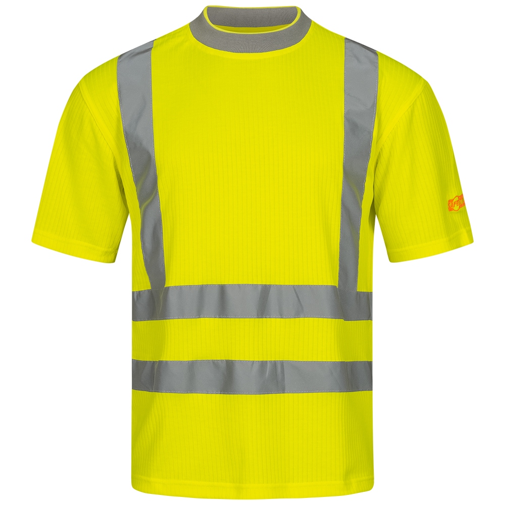 Áo thun phản quang chống tia UV Safestyle 22697 màu vàng S–4XL
