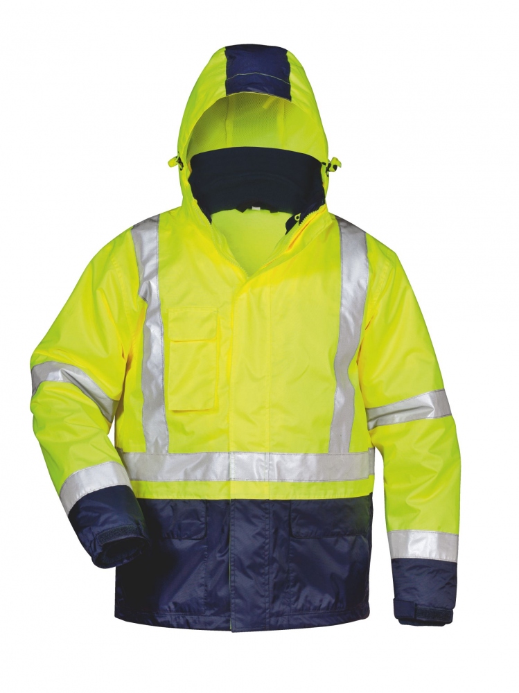 Áo khoác phản quang 3 trong 1 Safestyle ALF 23502 vàng/xanh