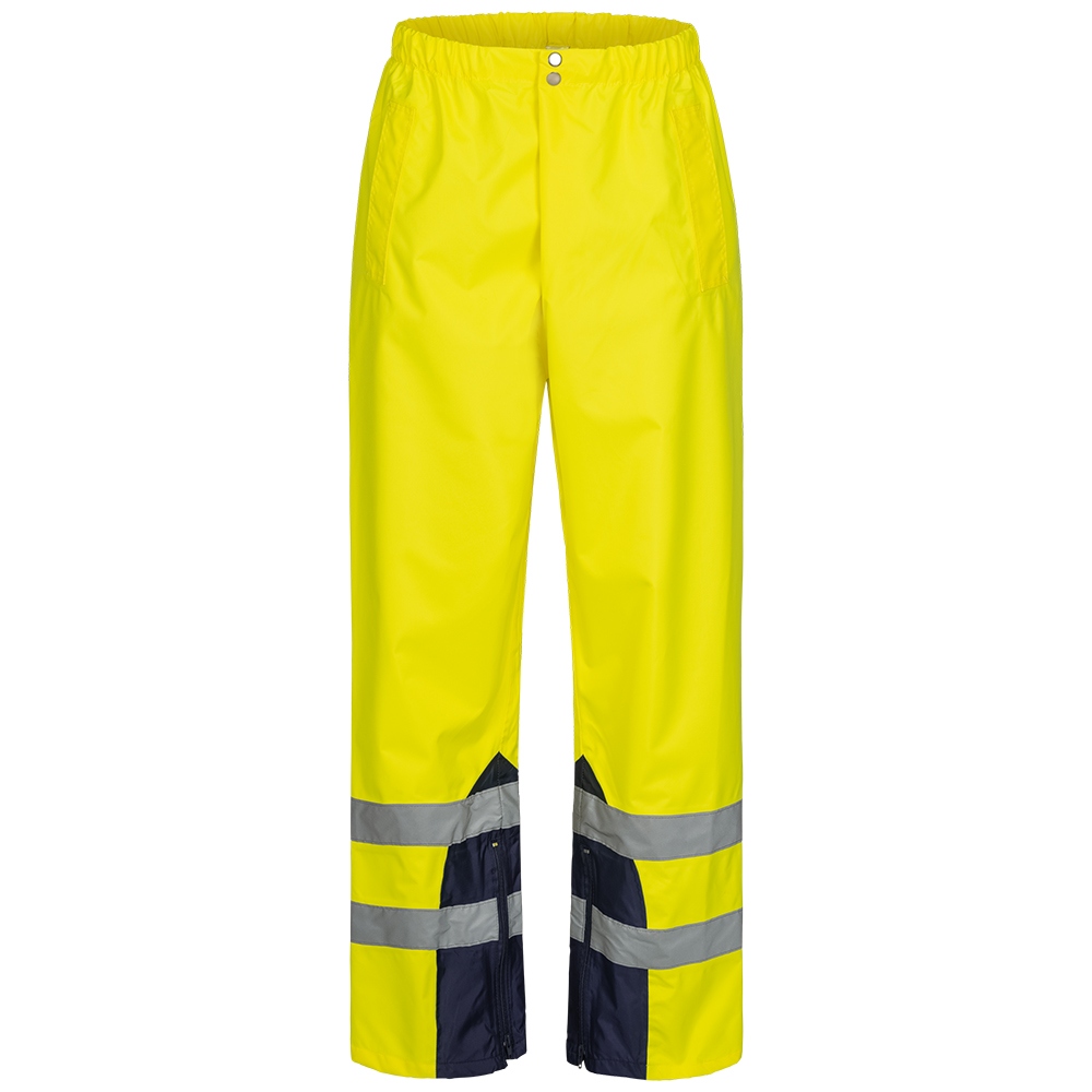Safestyle 23551 RENZ Quần mưa phản quang màu vàng/xanh đen