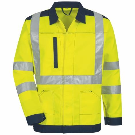 Áo khoác phản quang Class 3 Safestyle SEBNITZ 23720 vàng/xanh navy